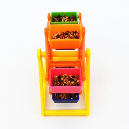 Colorful Parrot Foraging Toy for Intelligence Growth